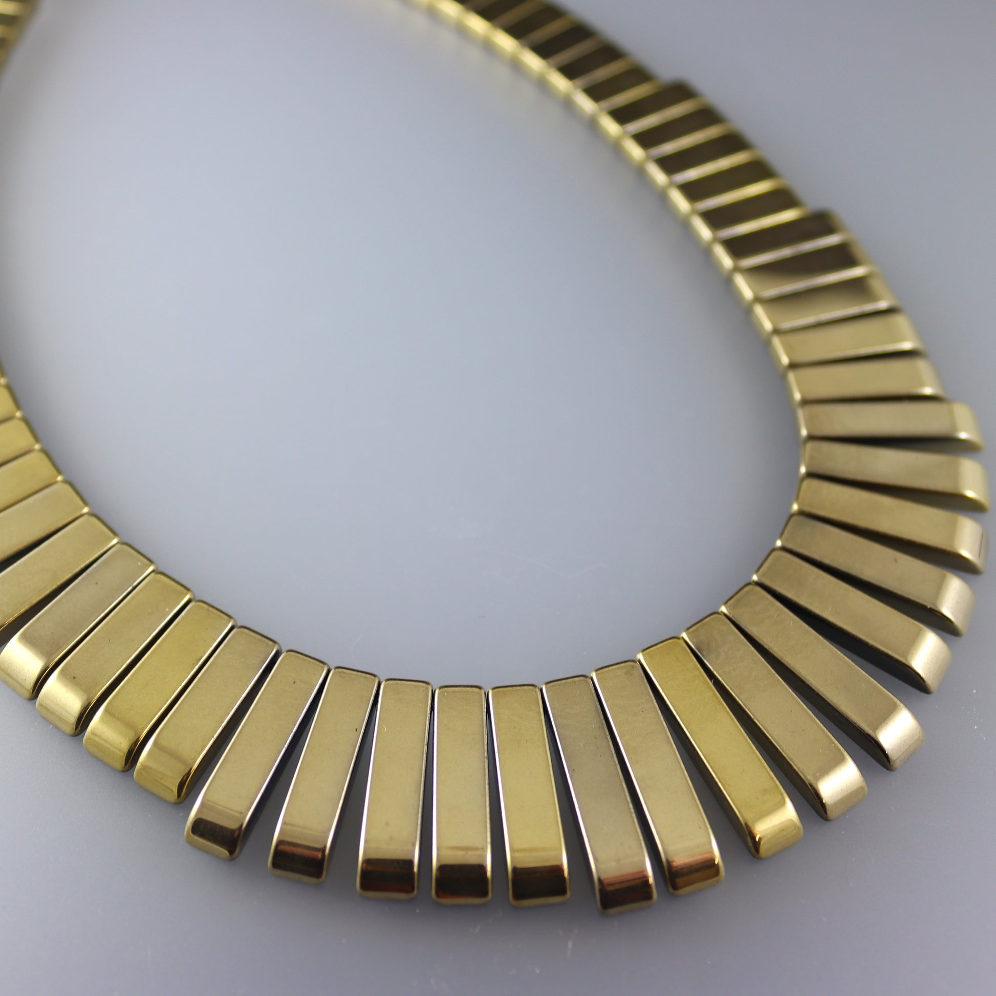 Gold Hematine Necklace - Karen Morrison Jewellery