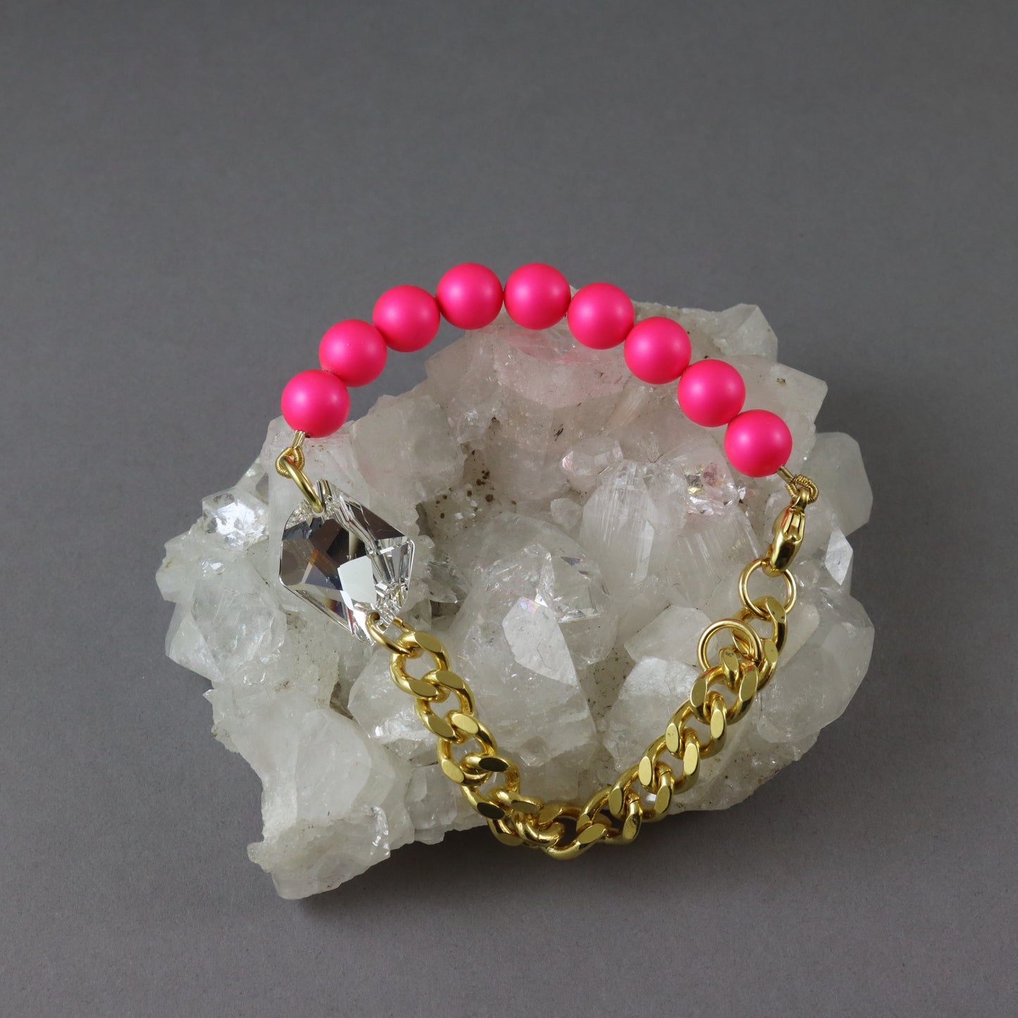 Hot Pink Neon bracelet