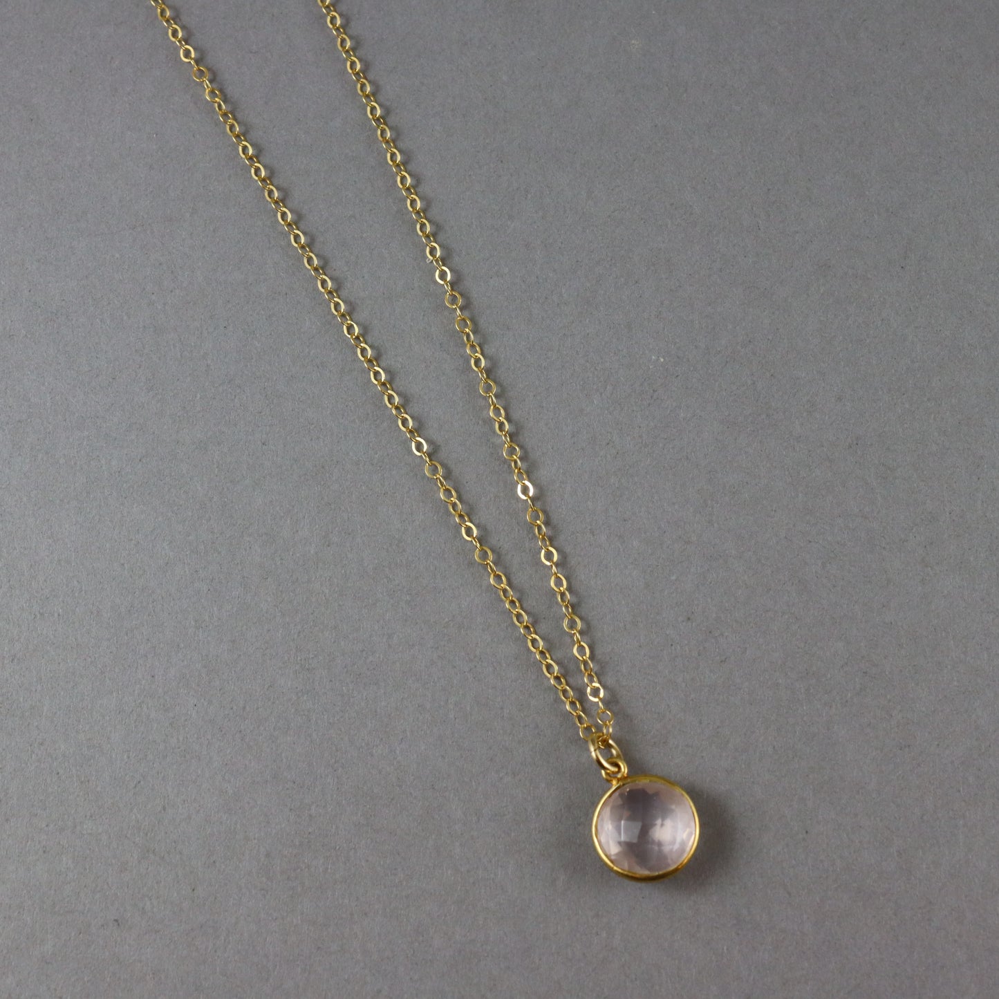 Rose Quartz  Necklace - Karen Morrison Jewellery