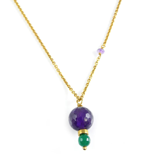 Amethyst Gold Necklace (Copy) - Karen Morrison Jewellery