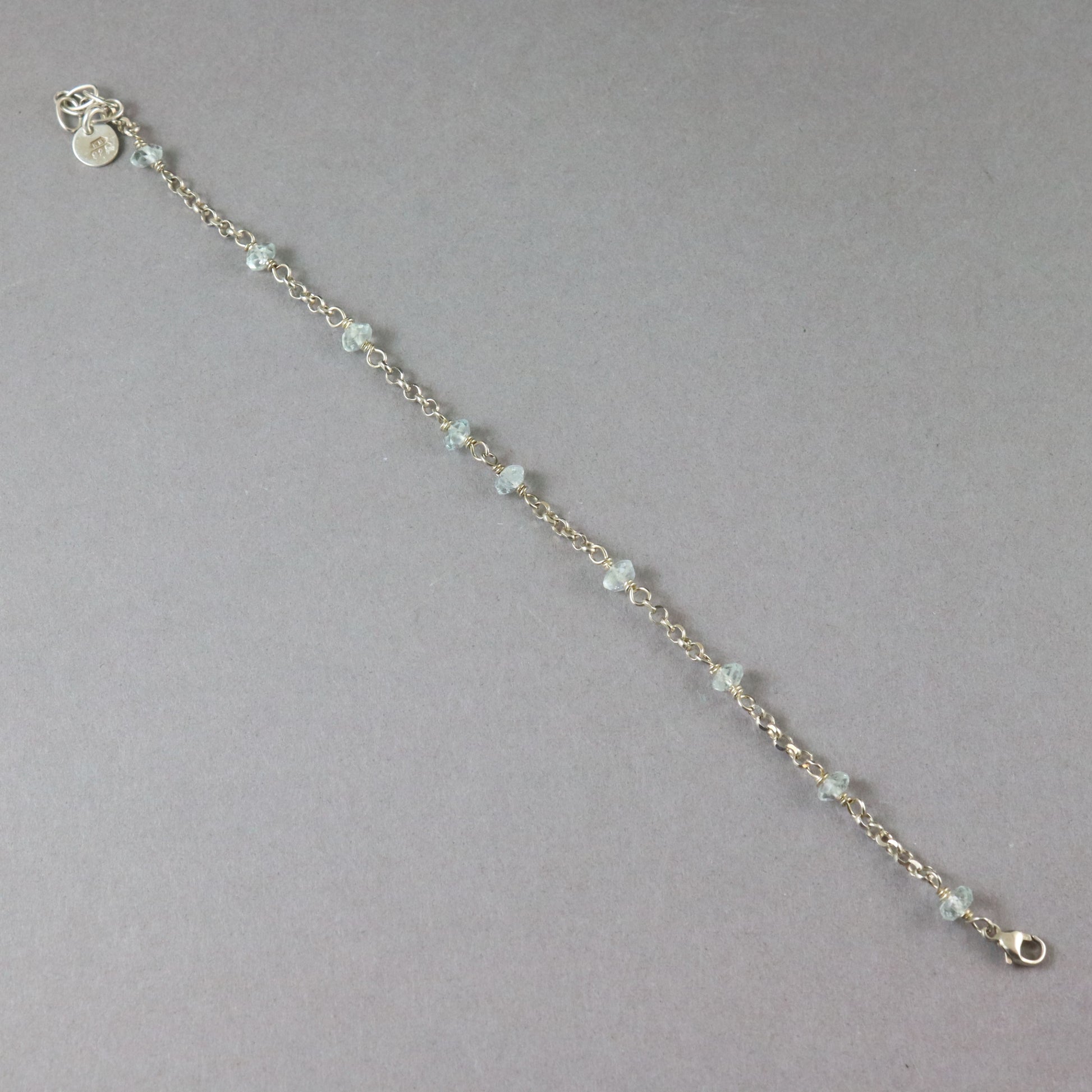 Aquamarine  Bracelet - Karen Morrison Jewellery