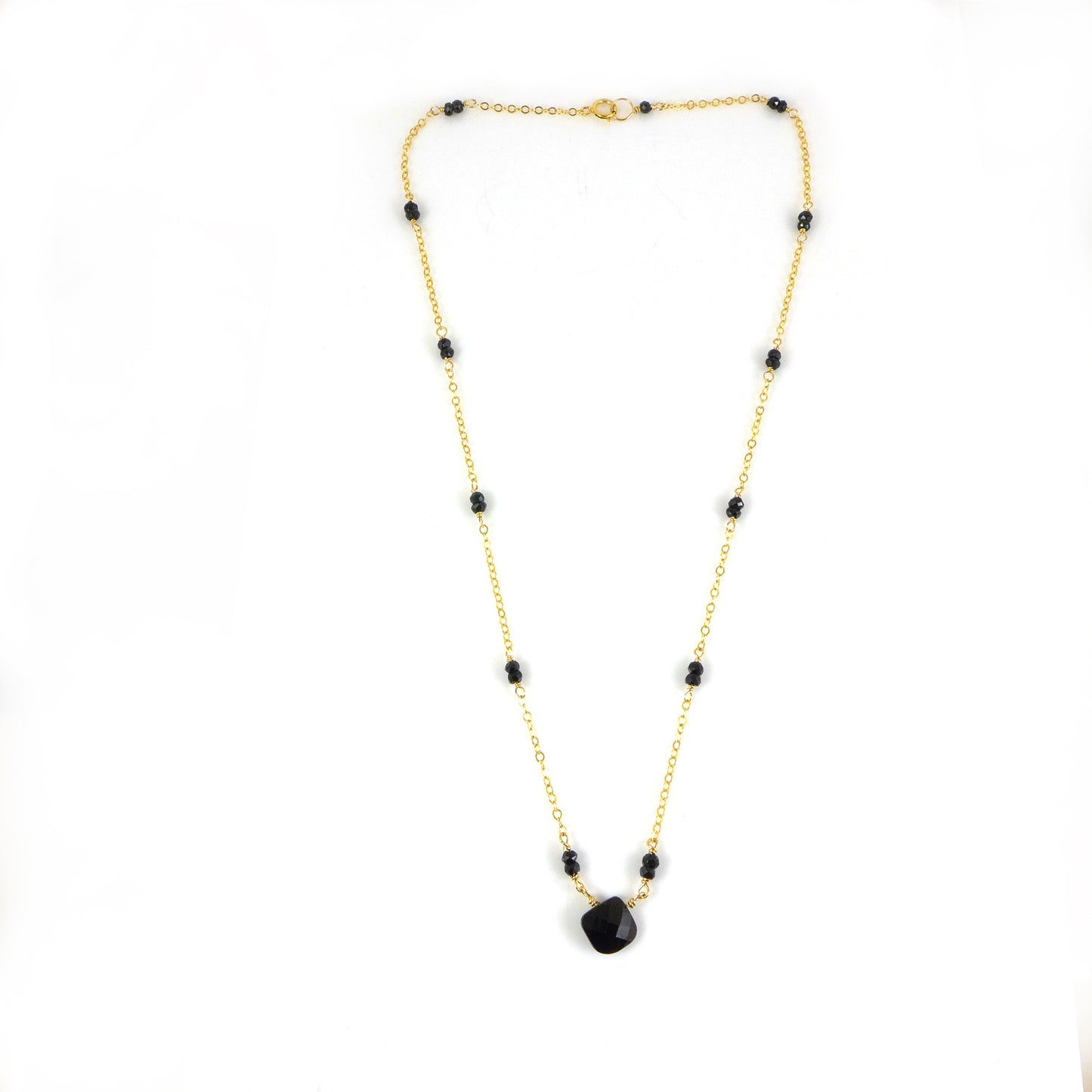 Black Spinel  Necklace