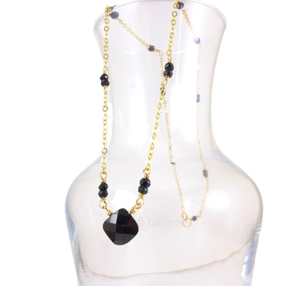 Black Spinel Necklace