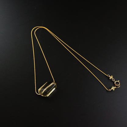 Lemon Quartz necklace