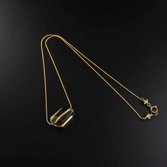 Lemon Quartz necklace