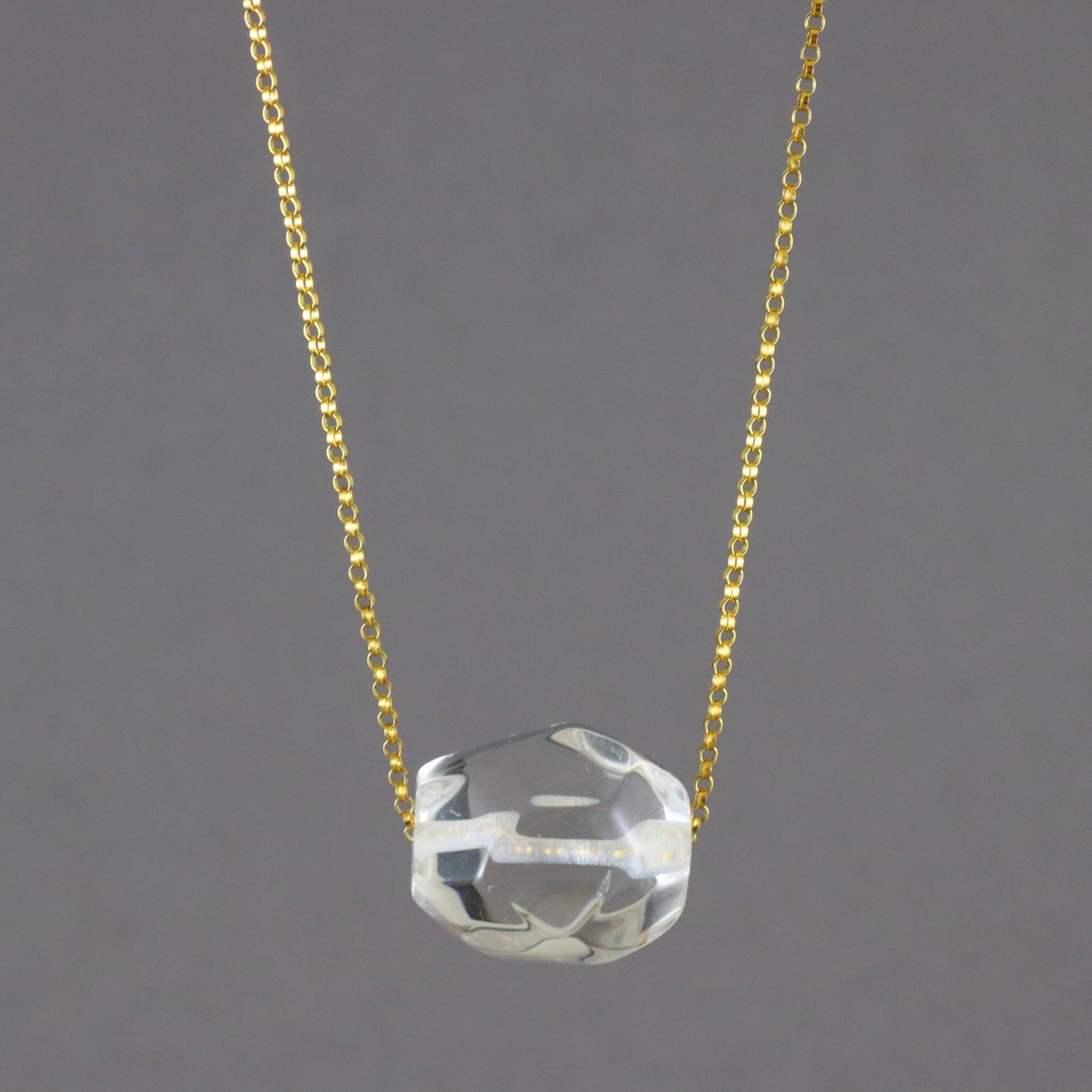 Crystal Quartz Amulet - Karen Morrison Jewellery