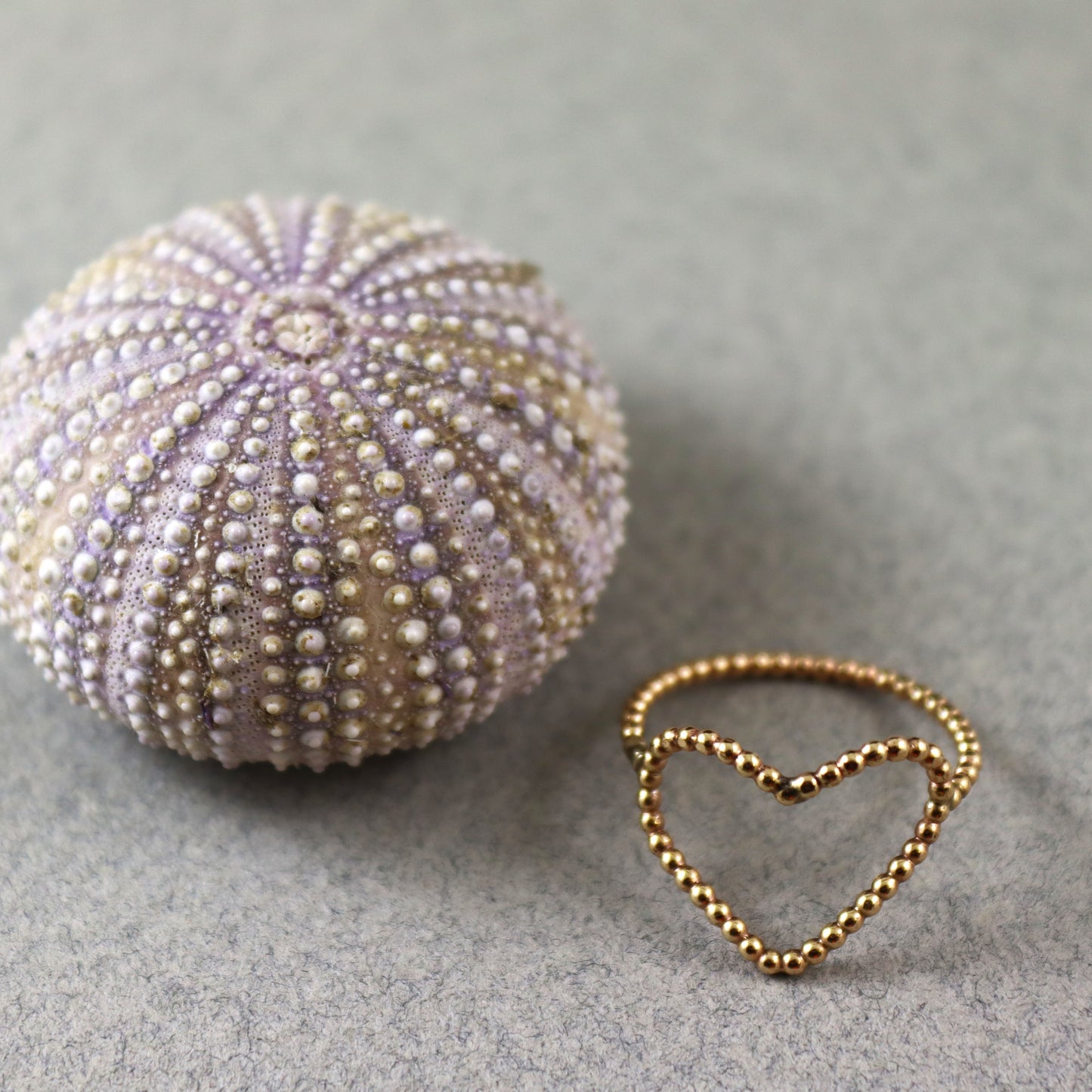 Gold Heart Ring - Karen Morrison Jewellery