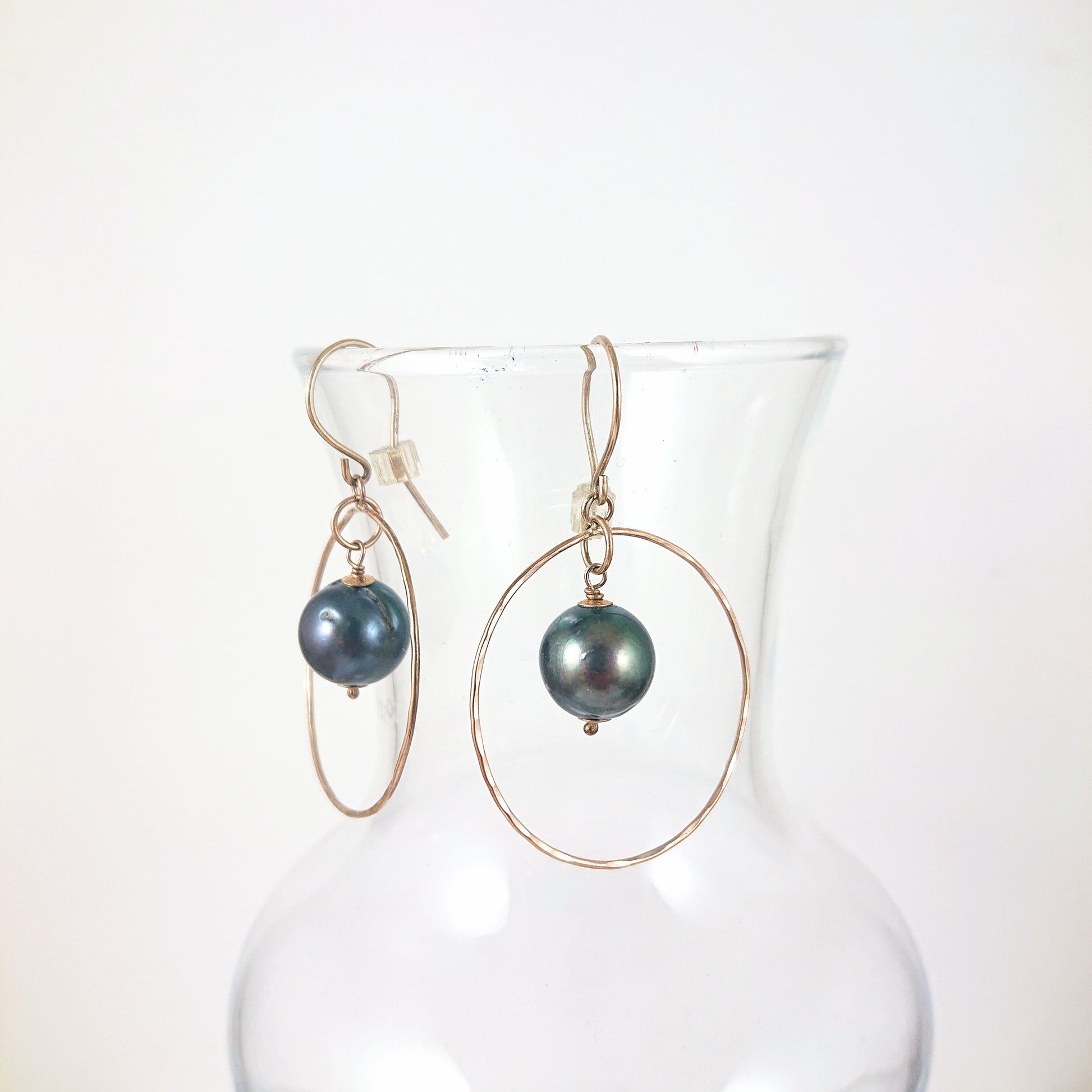 9ct Gold and Pearl Earrings - Karen Morrison Jewellery