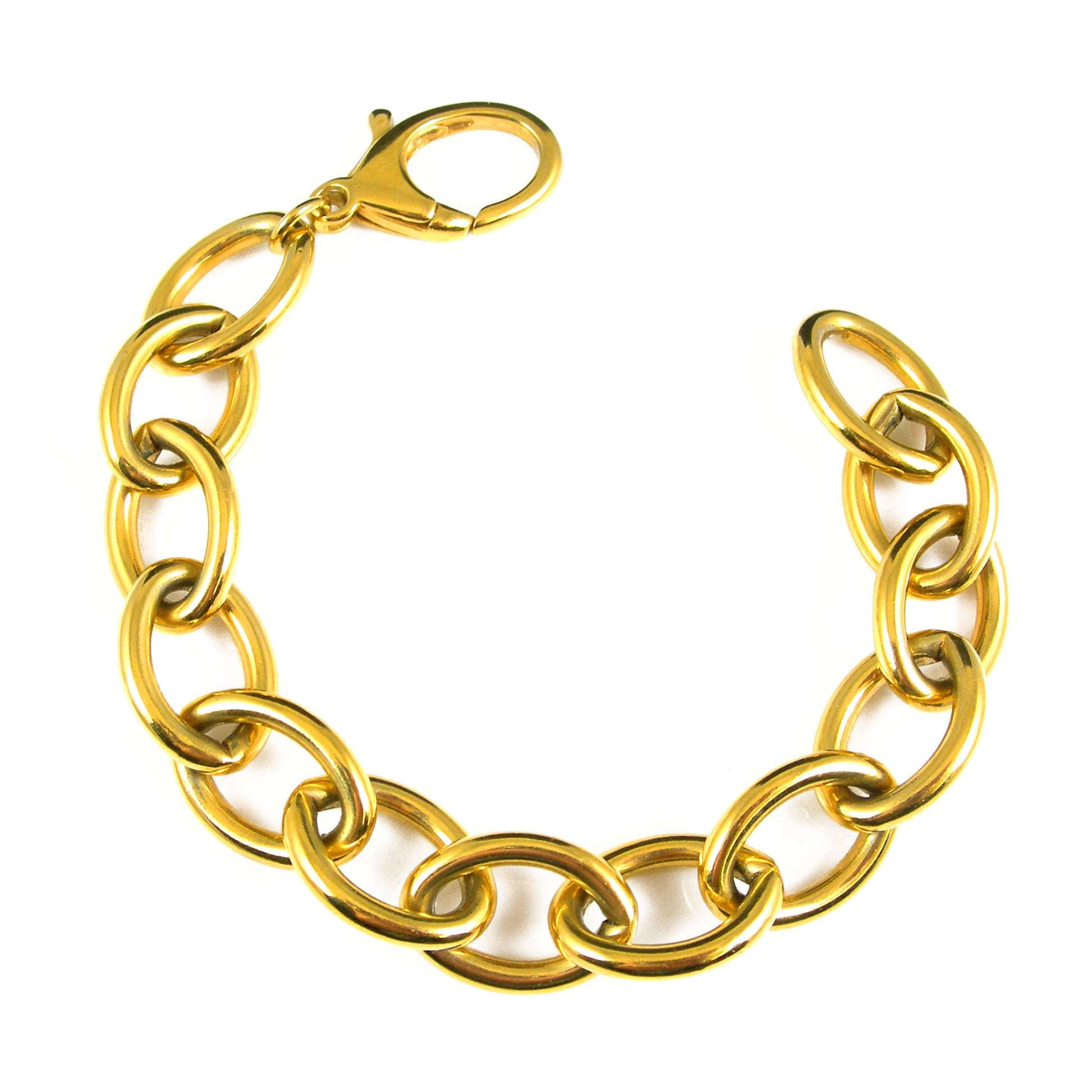 Gold Vermeil Chunky Bracelet - karen-morrison-jewellery