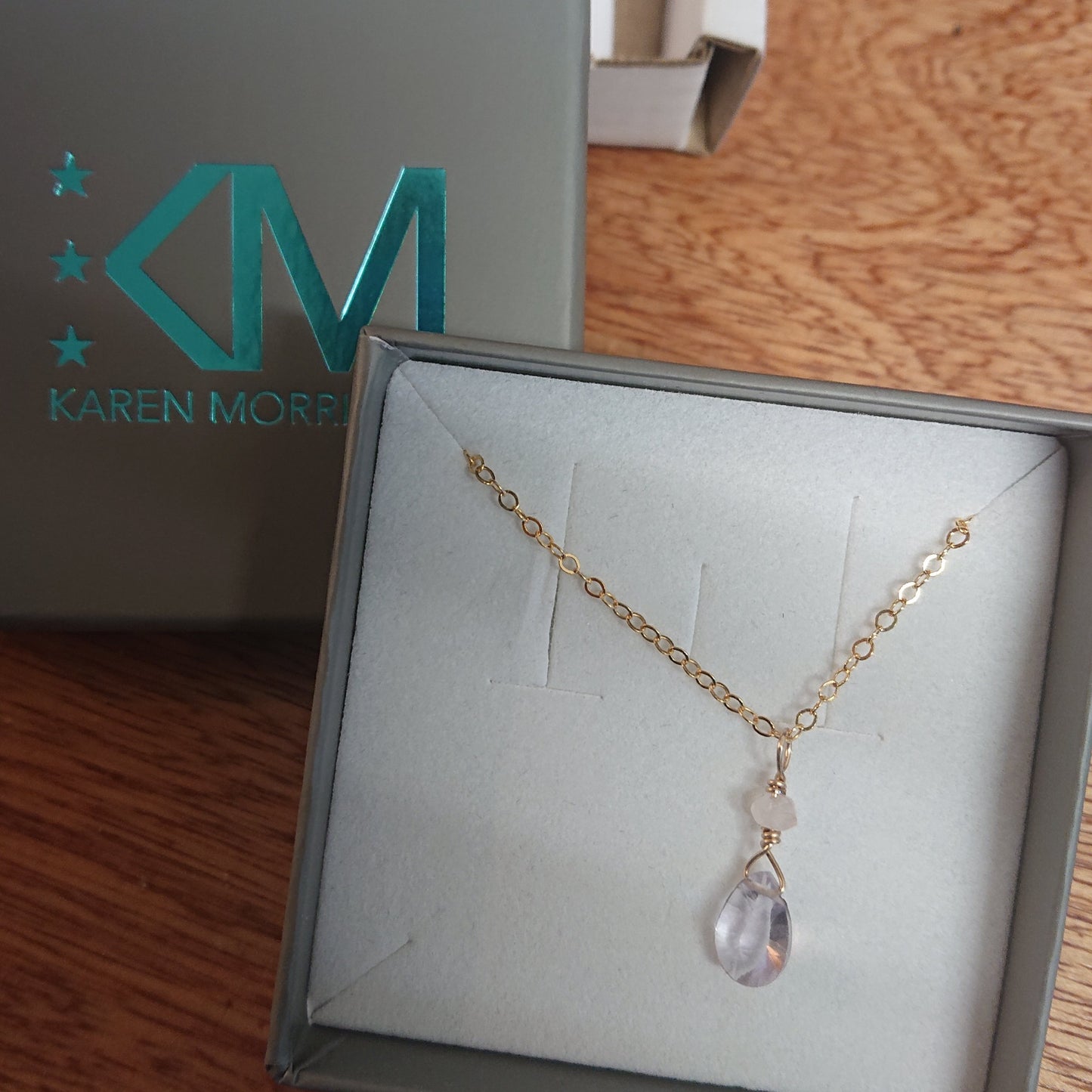 Pink Amethyst Necklace - Karen Morrison Jewellery