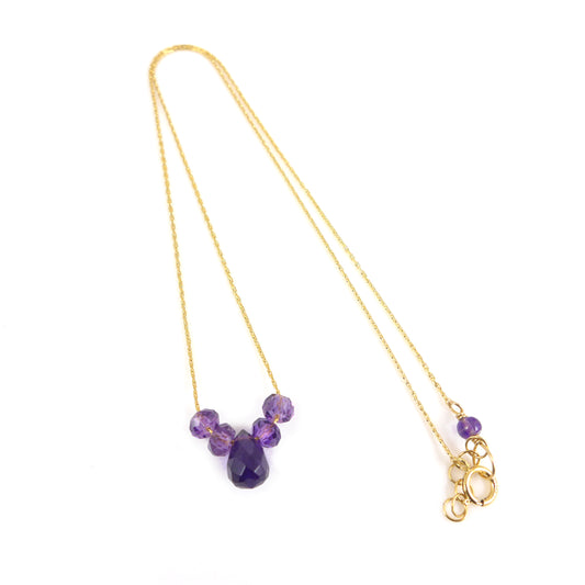 Amethyst Necklace - karen-morrison-jewellery