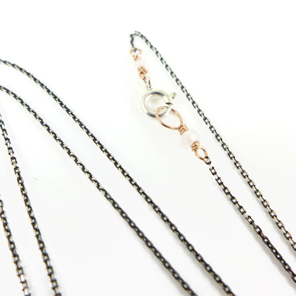 Rose Quartz Gemstone Necklace - karen-morrison-jewellery