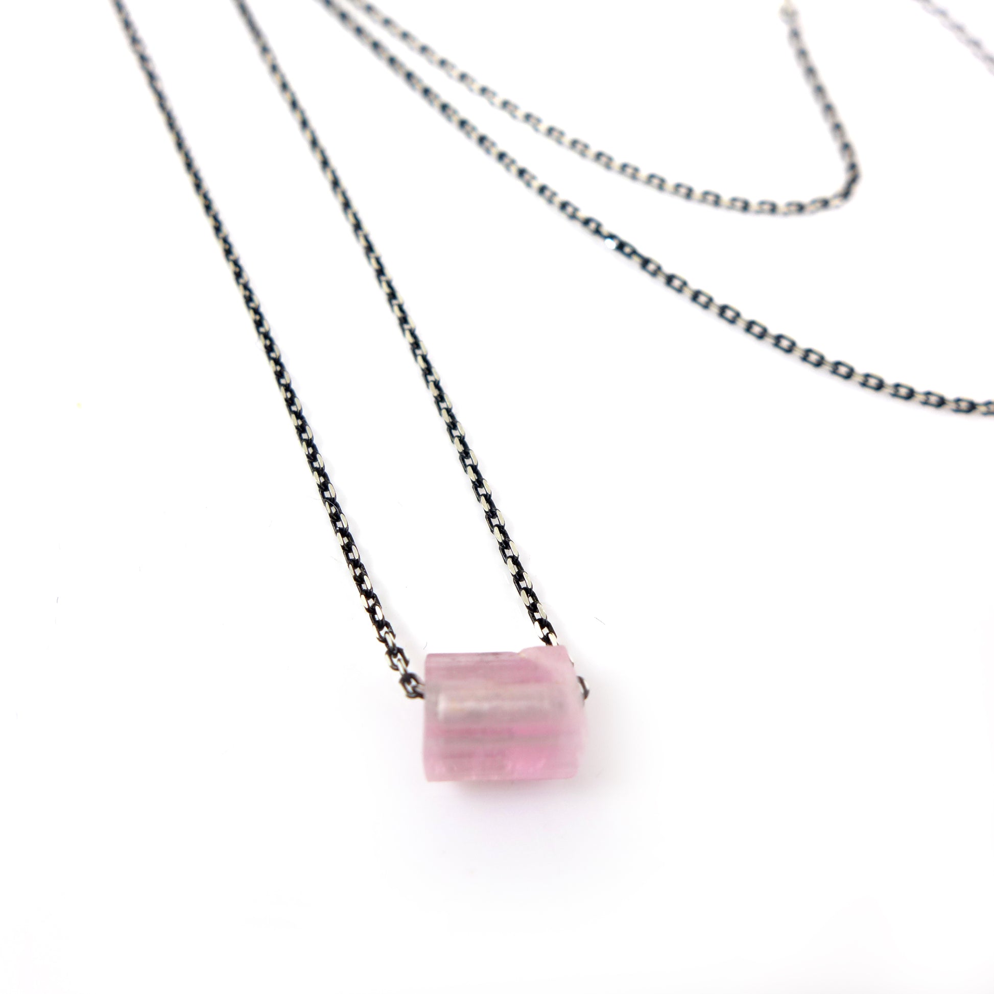 Pink Tourmaline  Necklace - Karen Morrison Jewellery