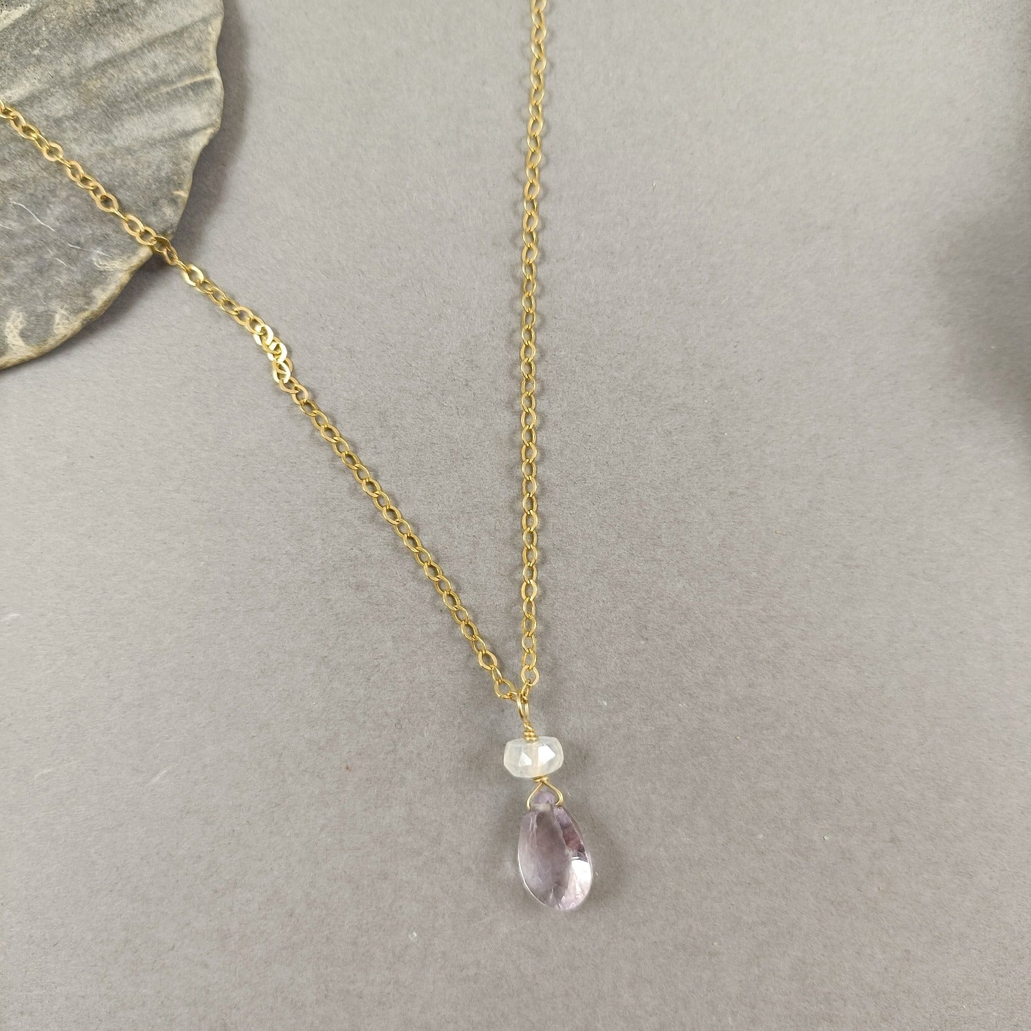 Pink Amethyst Necklace - Karen Morrison Jewellery