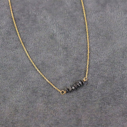 9ct Gold & Diamond Necklace - Karen Morrison Jewellery
