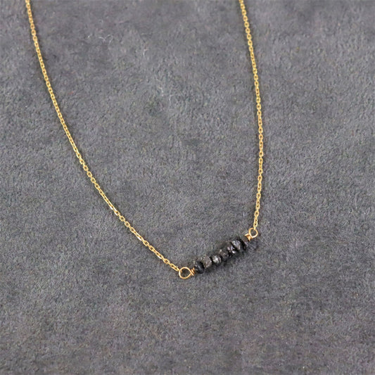 9ct Gold & Diamond Necklace - Karen Morrison Jewellery