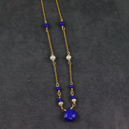 Lapis Lazuli  Necklace - Karen Morrison Jewellery