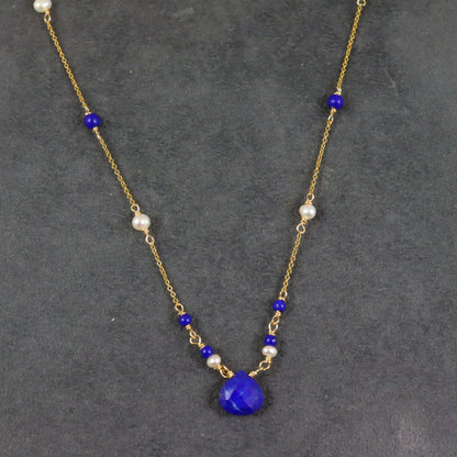 Lapis Lazuli  Necklace - Karen Morrison Jewellery