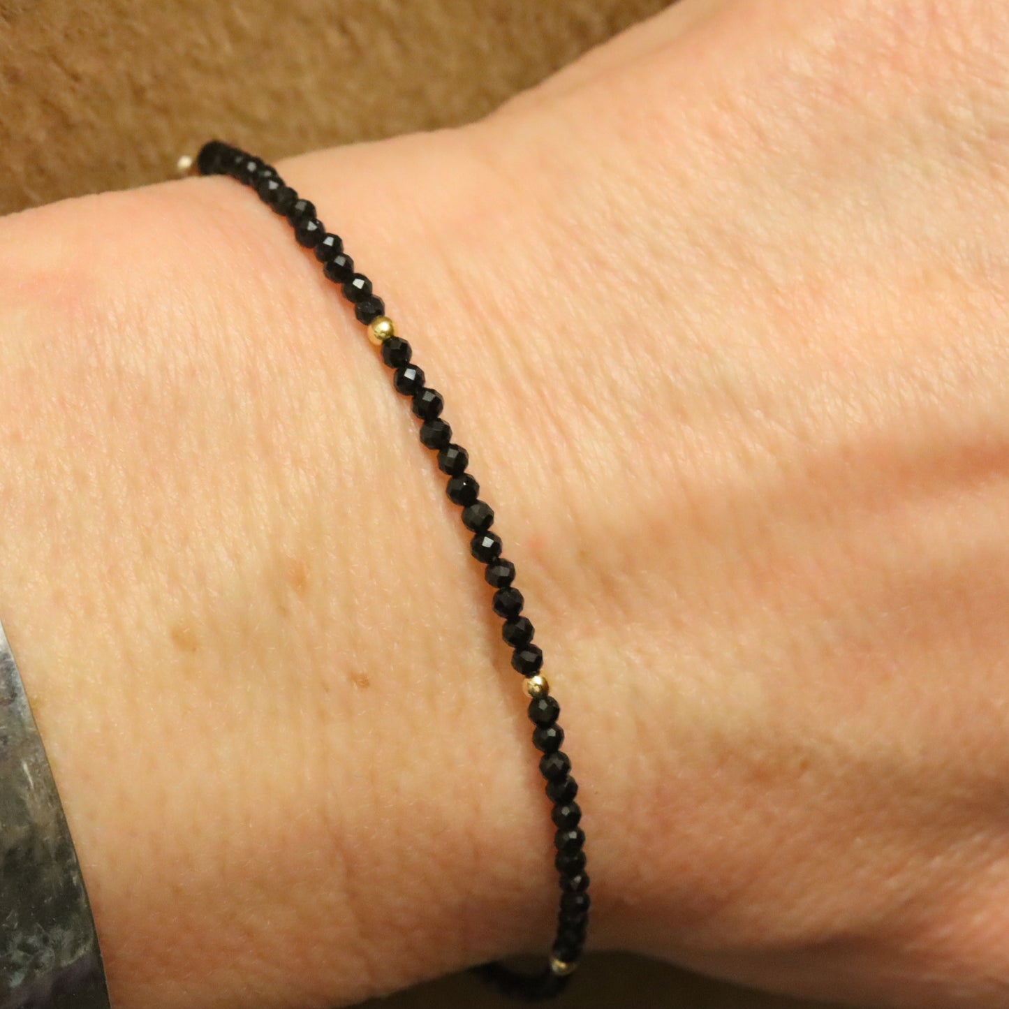 Black Spinel Bracelet