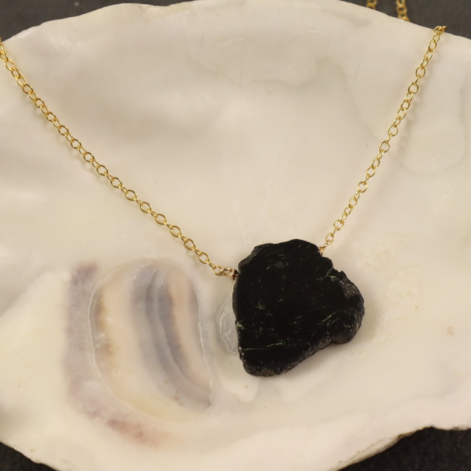black tourmaline necklace