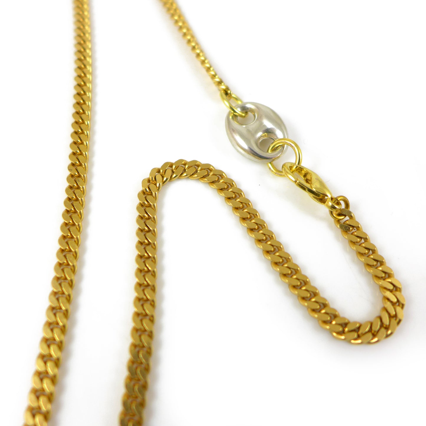 Gold Plated Chain Necklace - Karen Morrison Jewellery