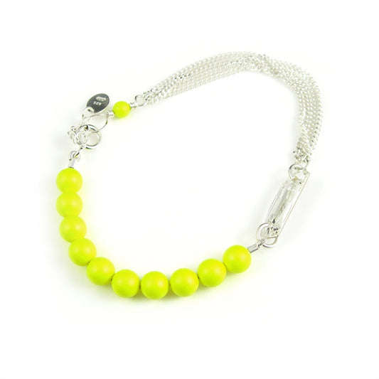 Neon Lights Swarovski Crystal Bracelet - karen-morrison-jewellery