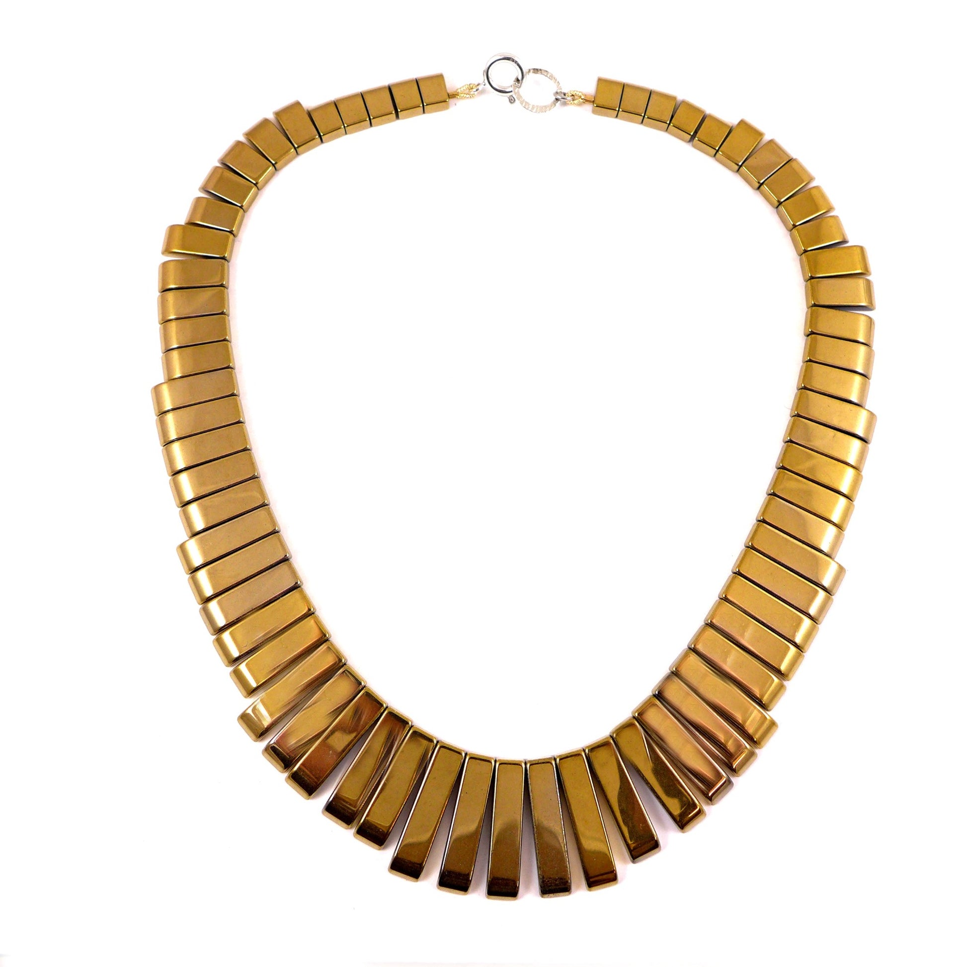 Gold Hematine Necklace - Karen Morrison Jewellery