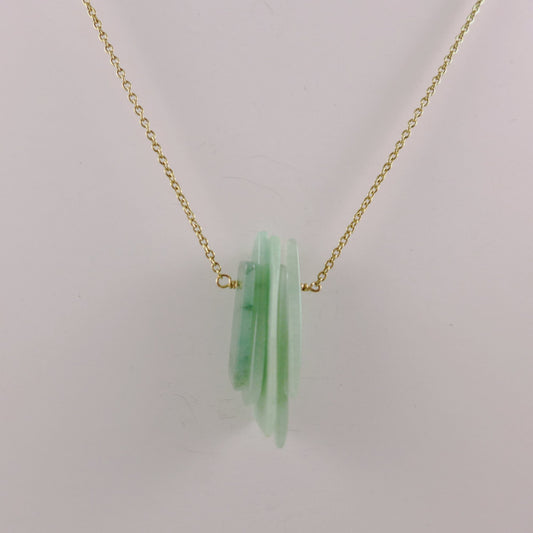 Aventurine Shard Necklace - karen-morrison-jewellery