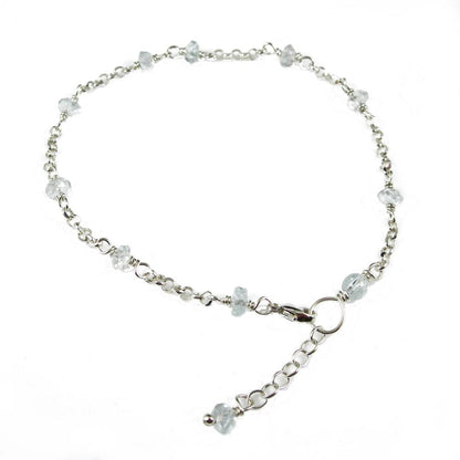 Aquamarine  Bracelet - karen-morrison-jewellery