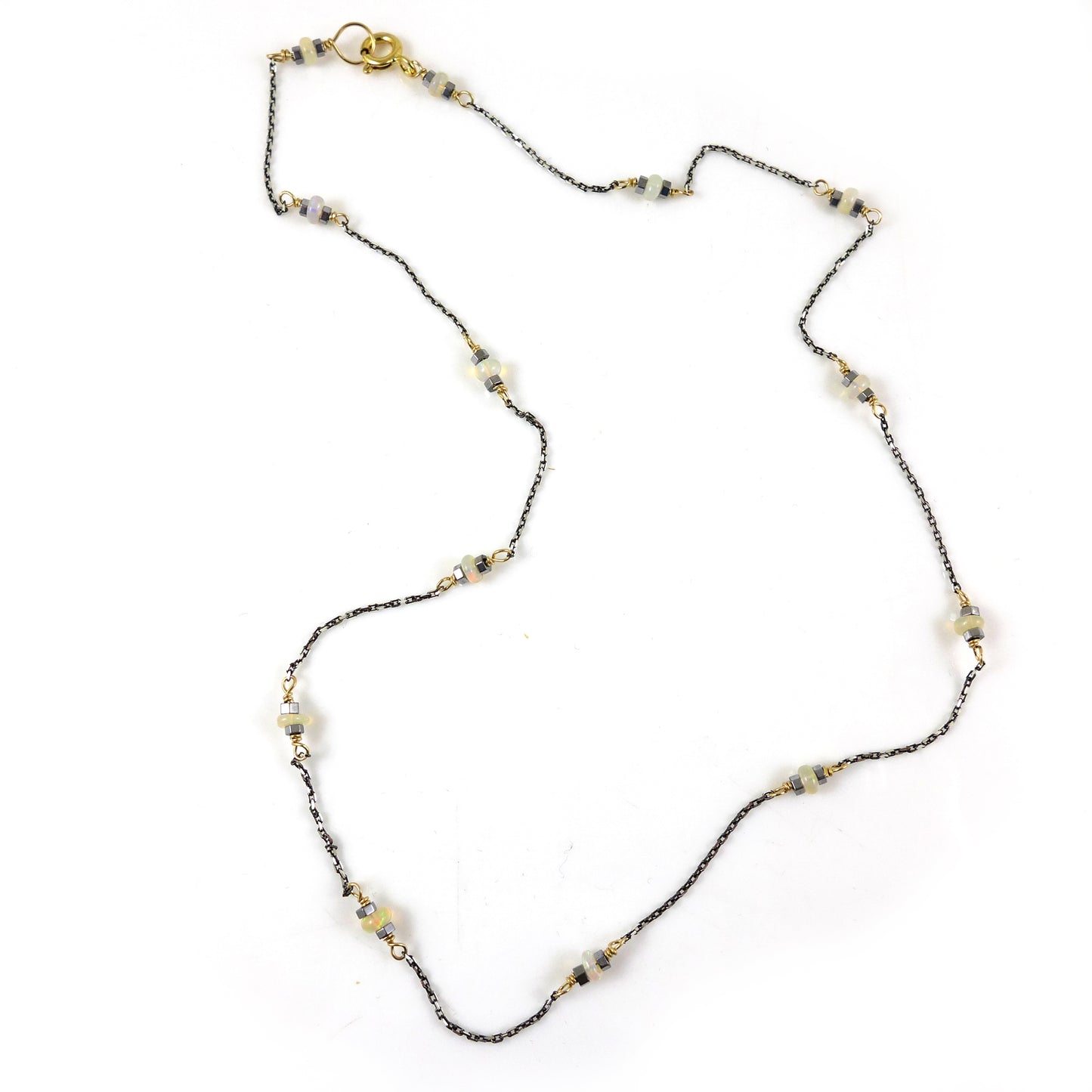 Opal Necklace - Karen Morrison Jewellery