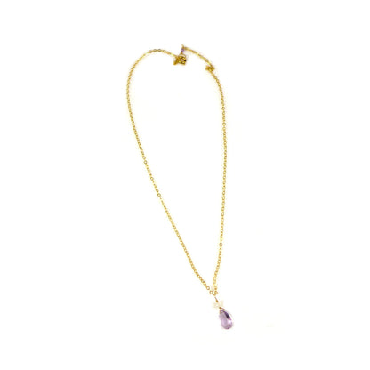 Pink Amethyst Necklace - karen-morrison-jewellery