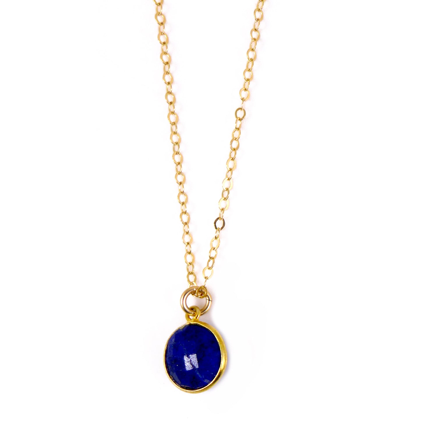 Lapis Lazuli Pendant Necklace - karen-morrison-jewellery