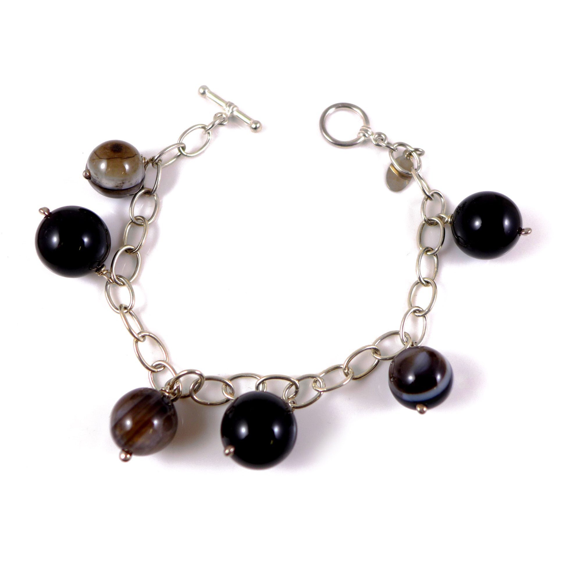 SALE - Onyx  Bracelet - karen-morrison-jewellery
