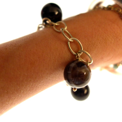 SALE - Onyx  Bracelet - karen-morrison-jewellery