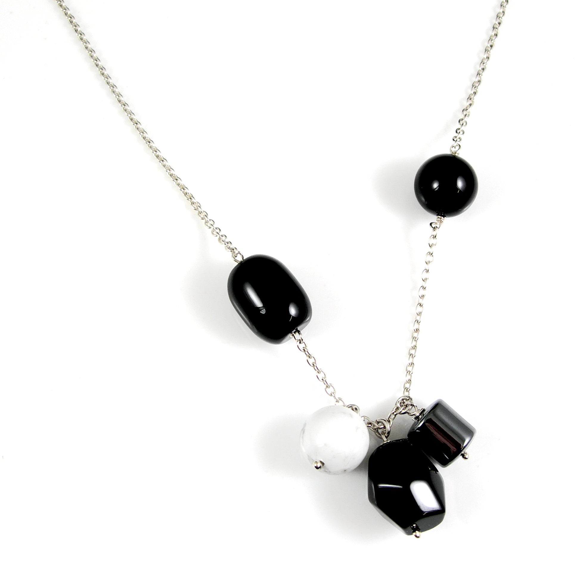 SALE - Onyx necklace - karen-morrison-jewellery