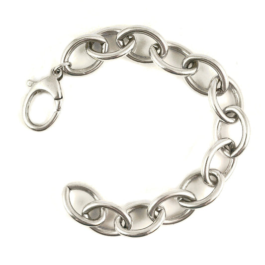 Sterling Silver Chunky Bracelet - Karen Morrison Jewellery