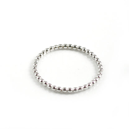 Silver Ball Ring - karen-morrison-jewellery
