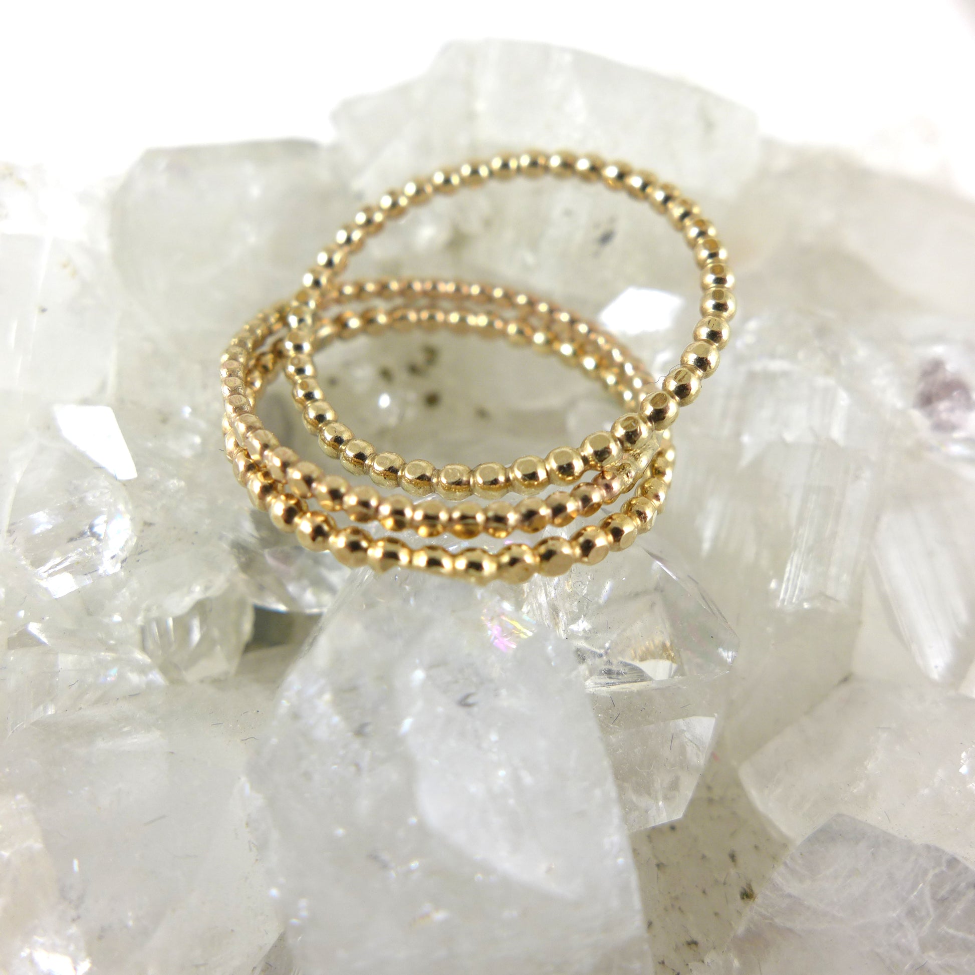 Gold Filled Ball Ring - karen-morrison-jewellery