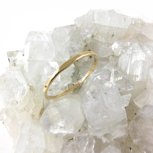 Gold Filled Faceted Ring - karen-morrison-jewellery