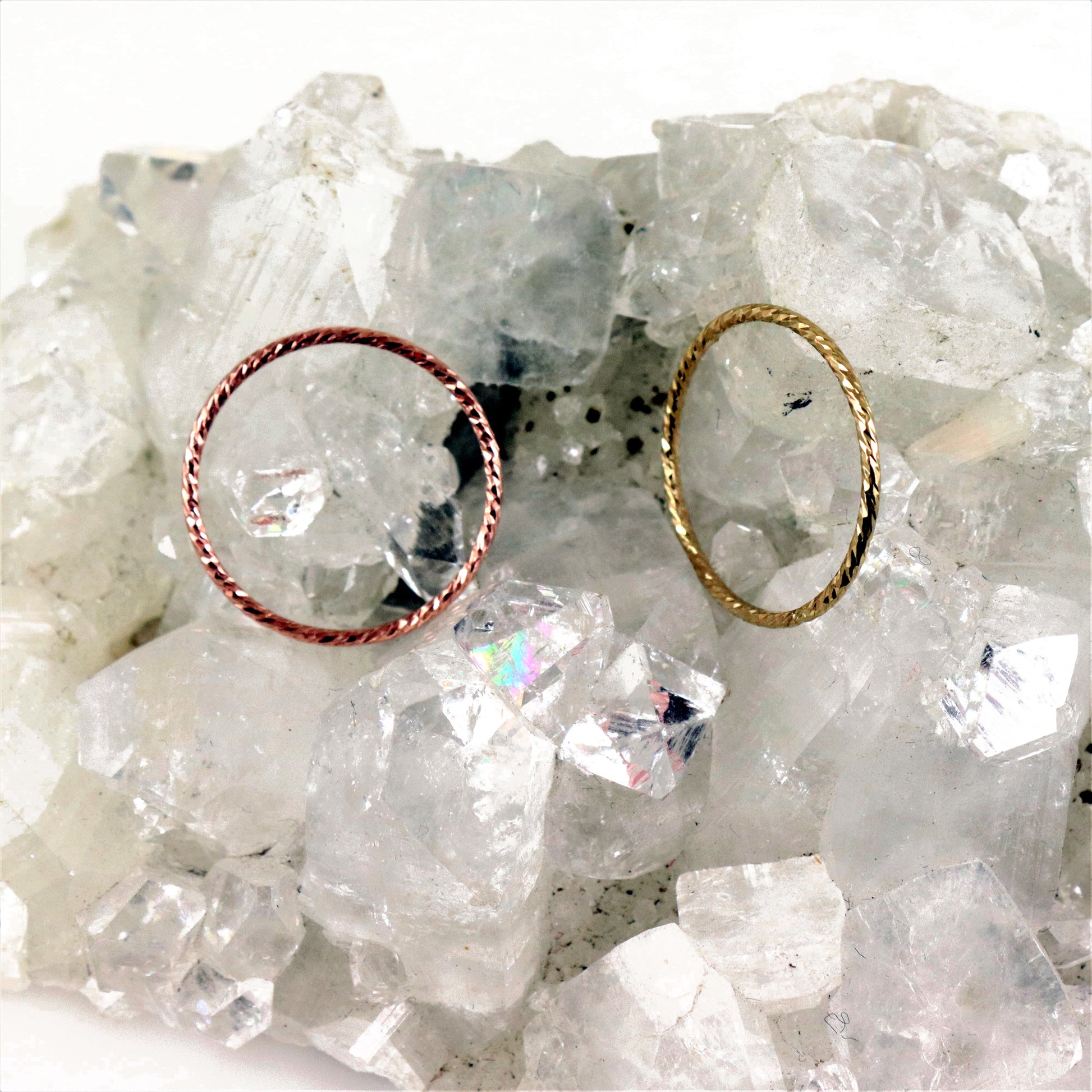 Gold Filled Sparkly Ring - Karen Morrison Jewellery