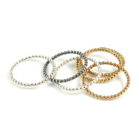 Silver Ball Ring - karen-morrison-jewellery