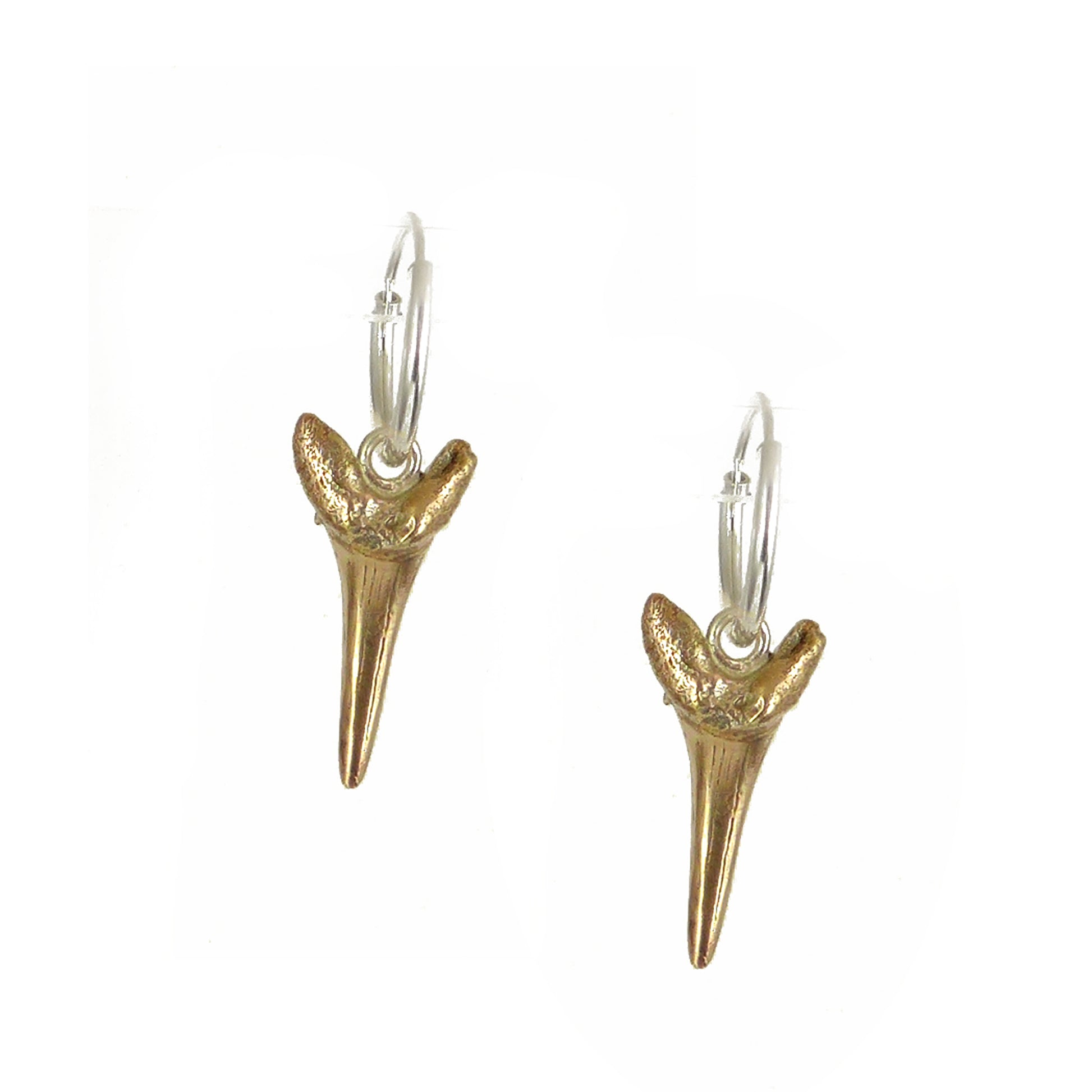 Sharks Tooth Earrings - Karen Morrison Jewellery